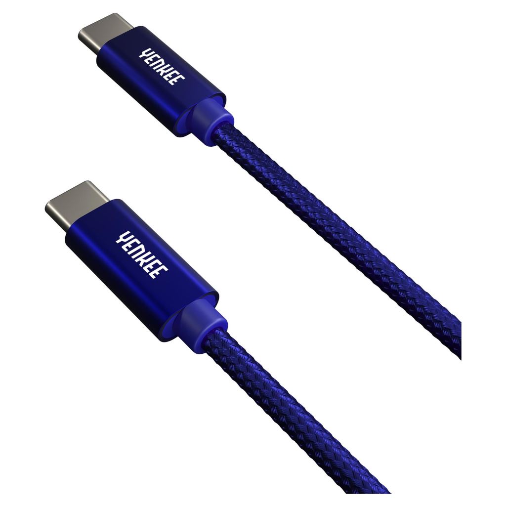 Yenkee YCU C101 BE USB-C - USB-C adat-, és töltőkábel 2m kék